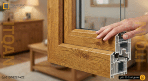 عاشق لفخامة الخشب لكن تكره صيانته؟ اكتشف “الـ UPVC الخشبي”: الجمال الكلاسيكي بقلب تكنولوجي حديث.